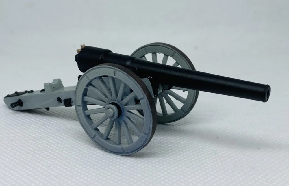 30 Pounder Parrot Cannon ACW 28mm (1/56) Scale Plastic Model Kit, Bull Run