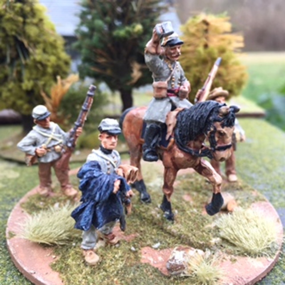 28mm Johnston at Shiloh Vignette