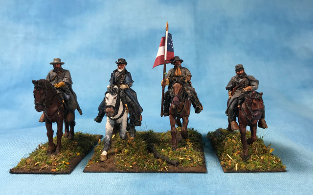 Confederate Generals in greatcoats, Eastern Theater