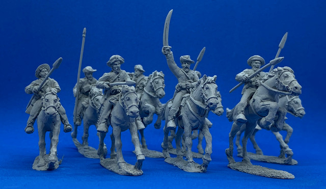 28mm 5th Texas Lancers