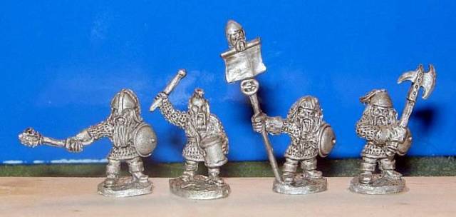 Dark Dwarf Infantry Command