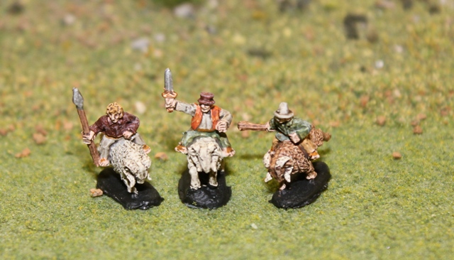 Halfling Militia on Rams (The Gruffs)