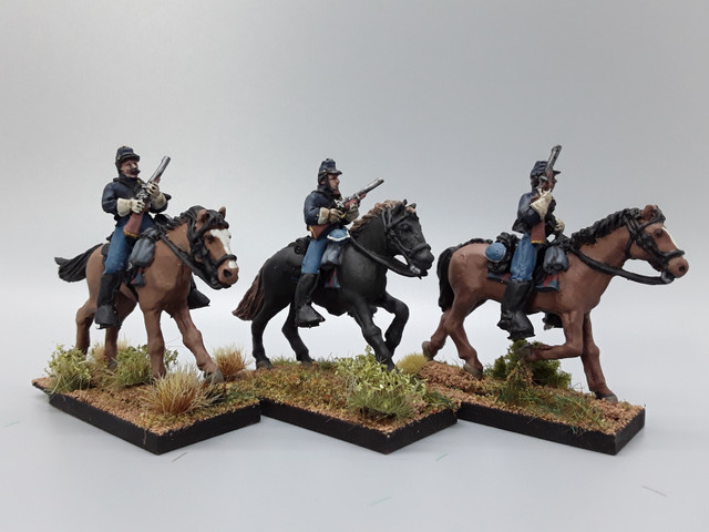 28mm US Cavalry with carbines, summer