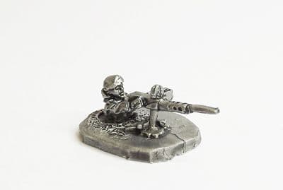 .50 cal MG, beret