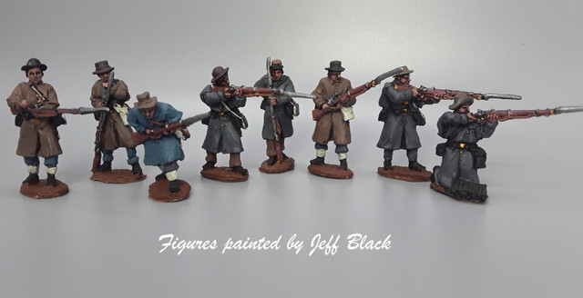 CS Infantry, greatcoats, skirmishing