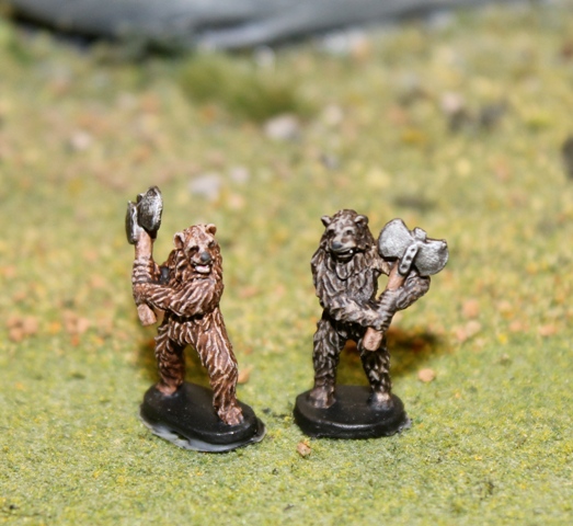 Bear Warriors w/ Axes