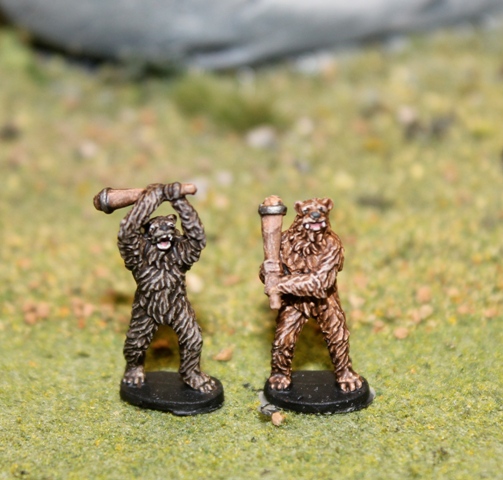 Bear Warriors w/ Clubs