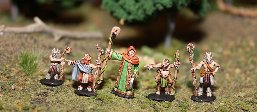 Faun Shamans and High Druid