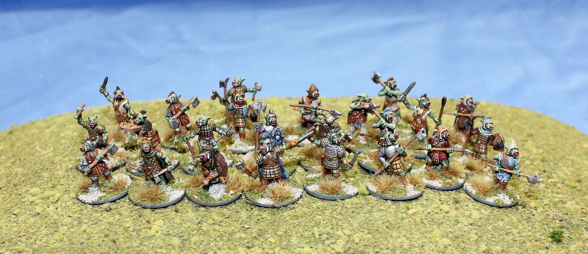 Pig-Faced Orc Warband