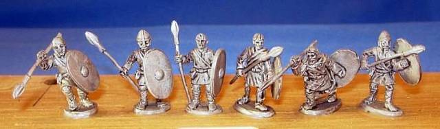 Romano-British Medium Spears without Helmets