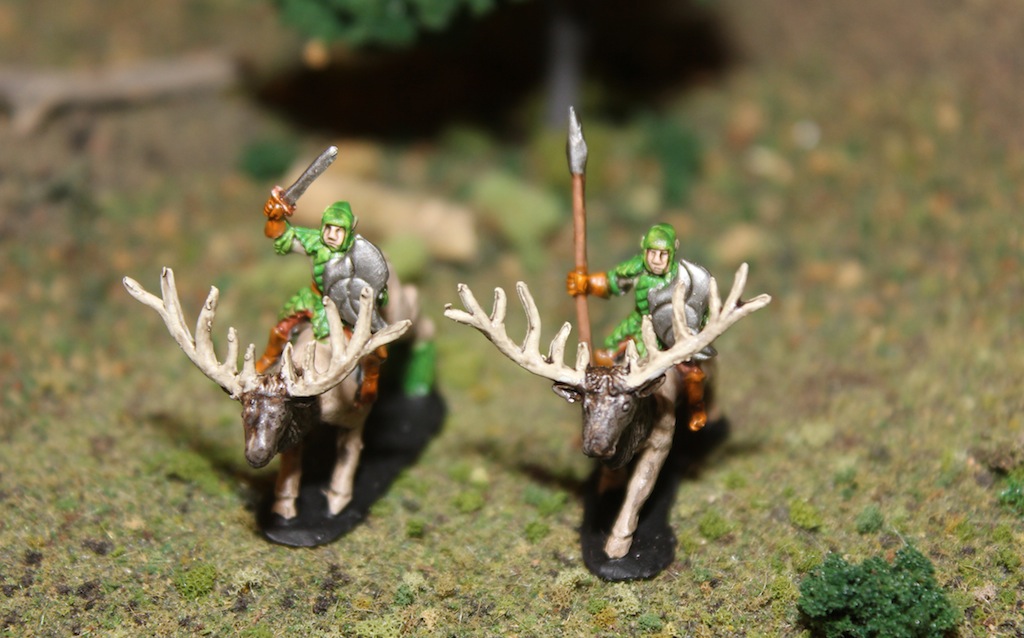 Wood Elf Heavy Cavalry on Elk