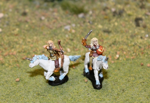 Wood Elf Unicorn Riders