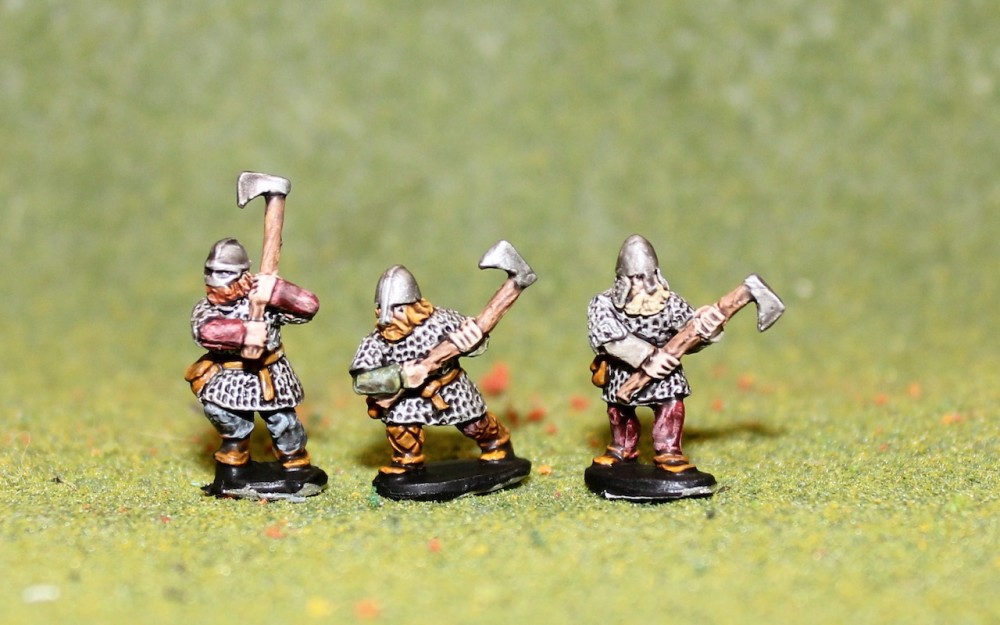 Viking Huscarls with 2-H Axes