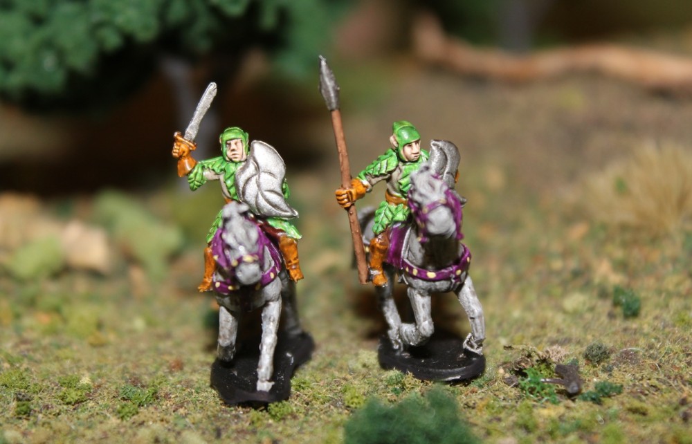 Wood Elf Heavy Cavalry on Horses