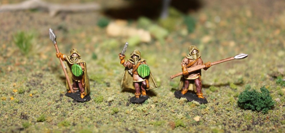 Wood Elf Rangers with Swords and Spears